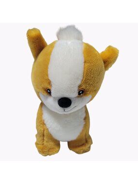 Vintage Neopets Dogglefox 7 inch Plush Puppy Dog Fox Stuffed Animal Toy